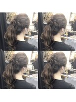 パラマ(Palama) 【Palama】お洒落ポニー×ヘアアレンジ♪