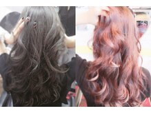 イルミナカラー・グラデーション・バレイヤージュ！カラーのことはMaterialにお任せ下さい♪#髪質改善