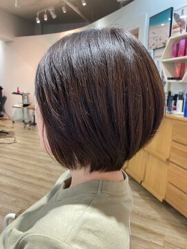 ラバフロー 小野原店(LAVA FLOW) グラデーションボブ