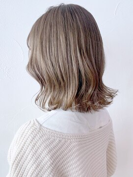 アイティーバイアルバム 八王子店(IT by ALBUM) オリーブベージュ_マロンベージュAラインボブ_ba318652