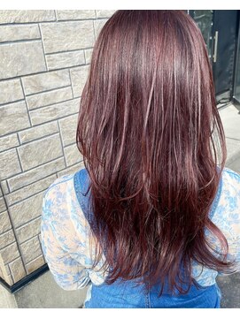 フィオーレ ヘアデザイン(FIORE hair design) ピンク　ラベンダーピンク　ピンクブラウン