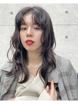シーループユナイテッドアトリエ(C-LOOP UNITED ATELIER) イメチェンウルフカット×愛されパーマ☆