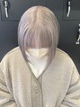 ツキ 横浜店(tuki)&nbsp;ハイトーンカラーは丁寧な作り込みが大事です[ダブルカラー]
