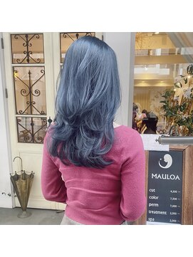 エヌイー(ne' by MAULOA) "ディーブブルージュ×たっぷりレイヤー" ayumi