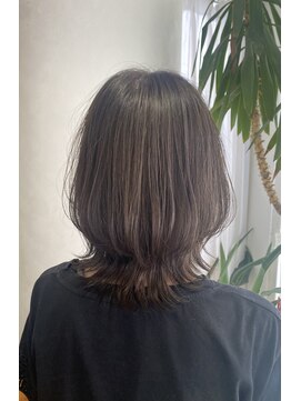 フレア 心 武庫之荘(flare) くびれレイヤー*オリーブアッシュ