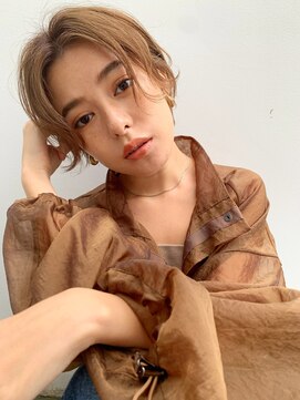 エディット トウキョウ(e.dit tokyo) 【MILK/MURIEL macoto】センターパート丸みショート