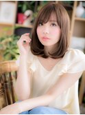 ダークアッシュ大人かわいいタイトストレートc5浦和20代30代40代
