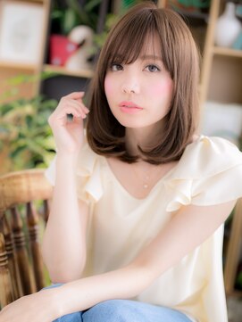 カバーヘアアンドスパ ブリス 浦和(COVER HAIR&SPA bliss) ダークアッシュ大人かわいいタイトストレートc5浦和20代30代40代