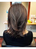 ファッションカラー＆巻き髪風ブロー仕上げ☆