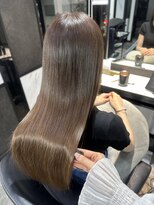 ピリオド 蒲田(Period.) 髪質改善/ブリーチなしカラー/オリーブベージュカラー/蒲田/近藤