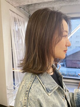キジ(kiji) ミディアムボブ/ボブ/バイカルテ〔久屋大通/丸の内/栄/久屋〕