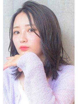 ストーリア 川崎店(STORIA) エギョモリ×前髪なしミディアム★韓国★