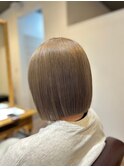 【韓国ヘア】クリアベージュ　タッセルカット