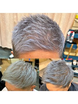 銀座マツナガ 浅草店 【大人気】ハイトーングレー&シルバーカラー