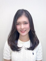 イオエ 梅田(ioe)&nbsp;ダブルカラー/大人ボブ/黒髪スタイル/髪質改善/縮毛矯正