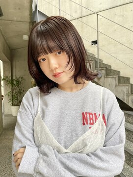 メゾンアクア 表参道(Maison ACQUA) ◎ミニボブ縮毛矯正髪質改善ストレート顔まわりレイヤーカット