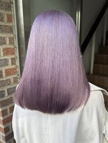 サンク 原宿 表参道(cinq)&nbsp;ミルクティーベージュピンクブリーチありダブルカラーレイヤー2