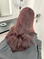 エゴ 池袋(EGO)&nbsp;ブリーチなしダブルカラー/ピンクブラウン