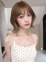 サイン 渋谷(SIGN)&nbsp;20代/タッセルボブ/レイヤーボブ/透明感カラー