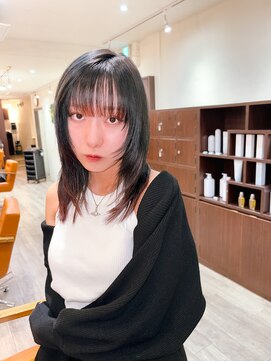 アンヴォーグ(en VOGUE) レイヤーカット×裾カラー