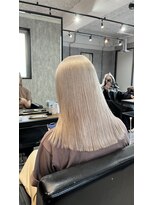 タイドヘアー 高槻2号店(TIDE HAIR)&nbsp;カットハイブリーチカラー