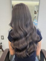 アンバー(UMBER)&nbsp;ラベンダーグレー　ブリーチ1回