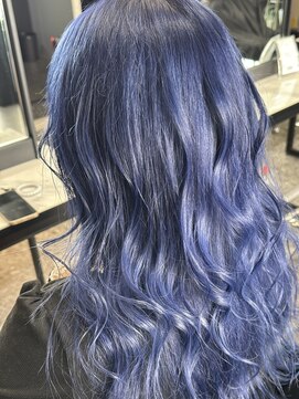 パヌポン(PANUPON) ケアブリーチハイトーンアクアブルーハイライト