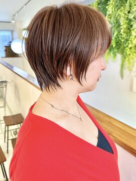 ビューイースト 亀戸 錦糸町(VIEW EAST) 【白髪ぼかし対応◎】大人世代のための立体感ショート〈亀戸〉