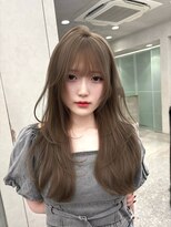 ロンドウル 熊本(Lond ulu) ミディアムヘア/暗めカラー/デザインカラー/韓国ヘア/髪質改善