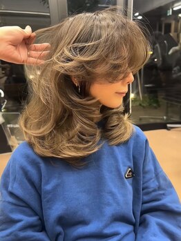 ヌエン 渋谷(NU/EN)の写真/レイヤーカット、バタフライカット、ハッシュカットが得意◎骨格・髪質・クセなどを見極めたカット！