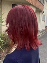 オプティマヘアー(Optima Hair)&nbsp;ダブルカラー×レッド