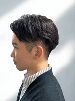 スウィープ 札幌大通(sweep) ツーブロック×七三ショートで好印象◎