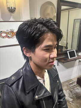 メンズハーフバックスタイル