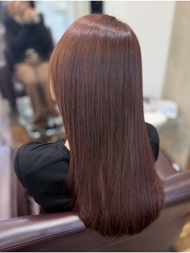 アズーア ヘアーアンドスパ(azure hair&spa) 髪質改善TRと艶ピンク