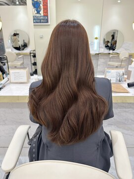 シェノン サントル(CHAINON CENTRE) 梅田/黒髪/クラゲヘアー/オリーブグレー/小顔/ココアベージュ