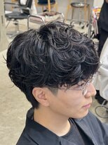 フィフス 渋谷(fifth)&nbsp;渋谷シャドウパーマニュアンスパーマメンズマッシュ
