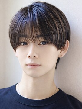 オーシャントーキョー サニー 原宿(OCEAN TOKYO Sunny) シースルーマッシュフェザーパーマラウンドマッシュ韓国マッシュ