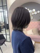 サンド 大阪梅田(sand) ココアベージュ/オリーブグレー/小顔/大阪/レイヤーボブ/梅田