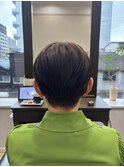 大人女性におすすめ◎襟足すっきりショートで叶う上品スタイル