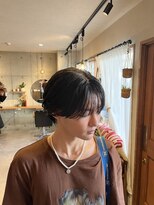 シエル ドゥ サワ(ciel de SAWA) センターパートシースルーバング