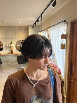 シエル ドゥ サワ(ciel de SAWA) センターパートシースルーバング