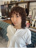 スパイラルパーマ