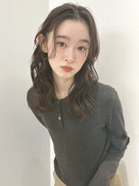 フィルムス 横浜(FILMS+) ひし形レイヤーボブハッシュ/顔周り/オリーブベージュ/横浜+