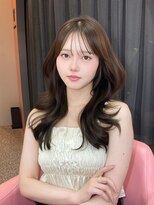 ボタン シブヤ(VOTAN SHIBUYA)&nbsp;似合わせ前髪顔まわり+透明感抜群シアーグレージュ/韓国ヘア