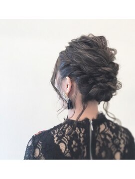 ヘアー アレス(hair ales) ●アップスタイル　ルーズアップアレンジ