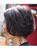 似合わせカット　ショートボブ
