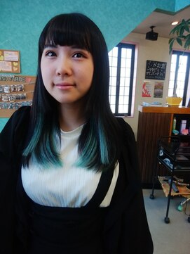 ウィット アンド ラファム Wit &La Famme インナーカラーをエクステで