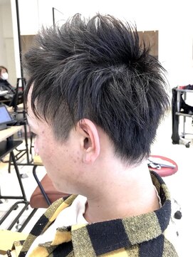 クアトログランシュ ひたちなか店(QUATRO×GranCieux) ★アップバングスタイル★