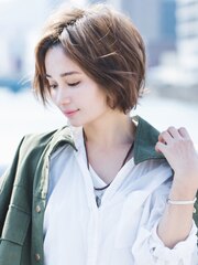 【ageha  hair】ショートスタイル2×髪質改善カラー
