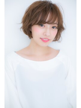 カバーヘア ブリス 大宮西口(COVER HAIR bliss) 大人可愛いくせ毛ショート抜け感ヘアグラボブX大宮30代40代50代